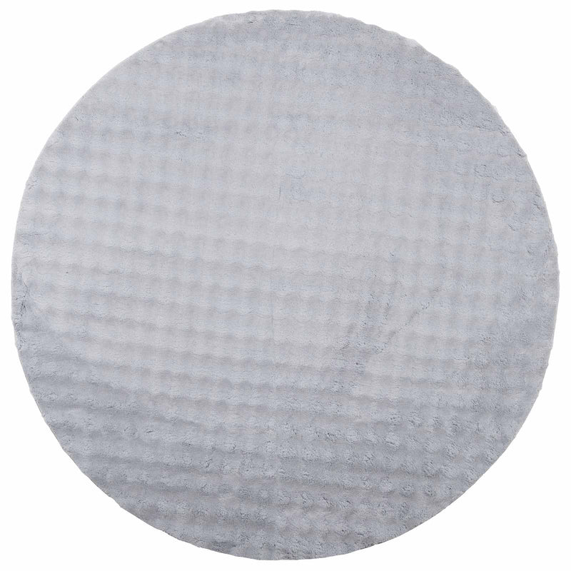 Afbeelding laden in galerijviewer, Vidaxl vloerkleden rond huarte grijs ø 200 cm polyester
