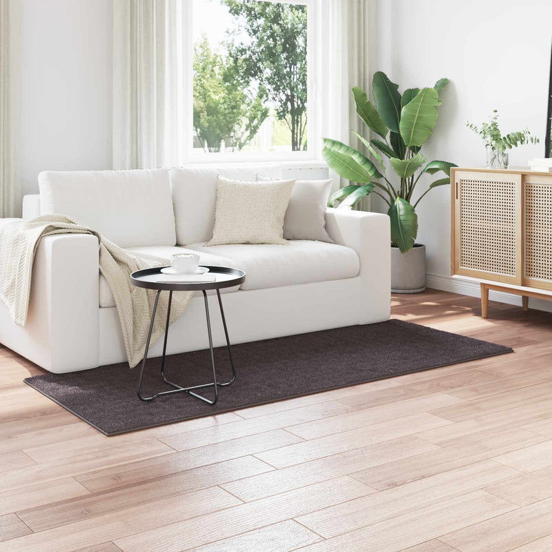 Afbeelding laden in galerijviewer, Vidaxl vloerkleden rechthoekig huarte antraciet 150 x 80 cm polyester
