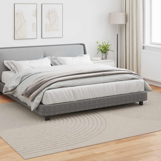 Vidaxl vloerkleden rechthoekig huarte crème 340 x 240 cm polyester