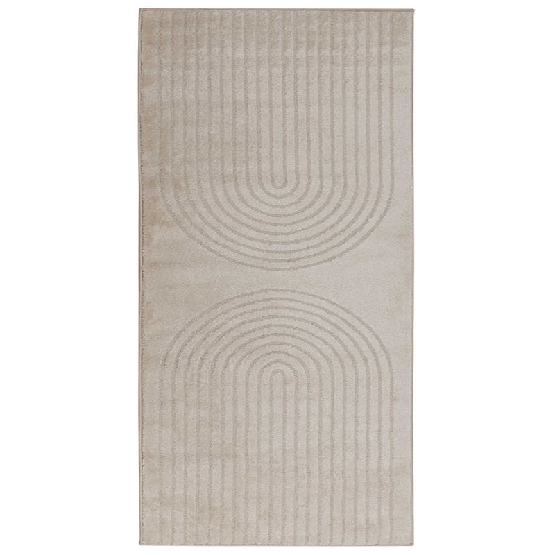 Afbeelding laden in galerijviewer, Vidaxl vloerkleden rechthoekig huarte beige 150 x 80 cm polyester
