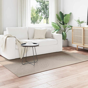 Vidaxl vloerkleden rechthoekig huarte beige 200 x 140 cm polyester