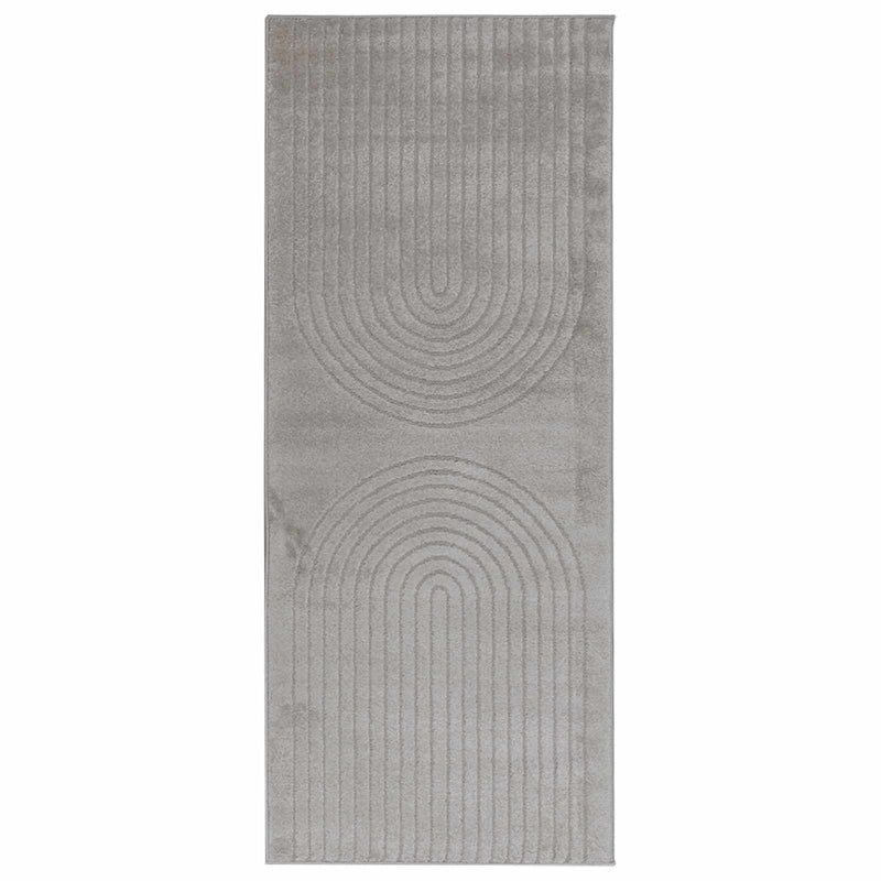 Chargez l'image dans la visionneuse de la galerie, Vidaxl vloerkleden rechthoekig huarte grijs 200 x 80 cm polyester
