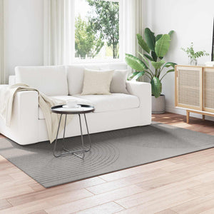 Vidaxl vloerkleden rechthoekig huarte grijs 200 x 140 cm polyester