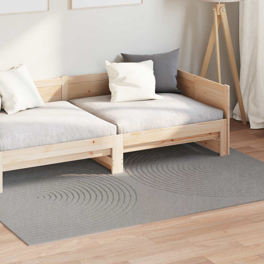 Vidaxl vloerkleden rechthoekig huarte grijs 200 x 140 cm polyester