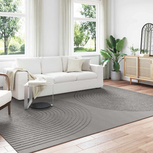 Vidaxl vloerkleden rechthoekig huarte grijs 340 x 240 cm polyester