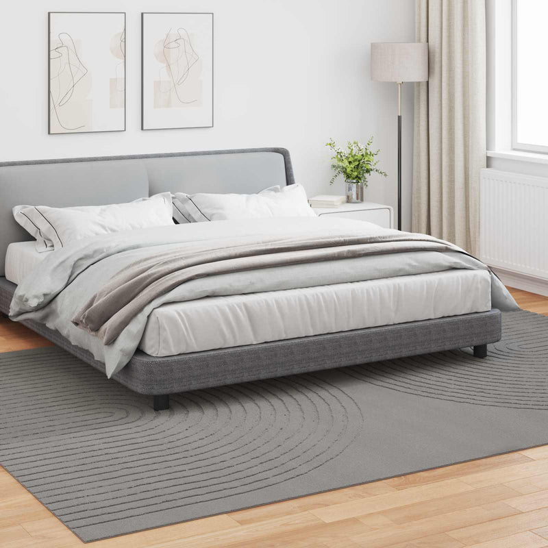 Afbeelding laden in galerijviewer, Vidaxl vloerkleden rechthoekig huarte grijs 340 x 240 cm polyester
