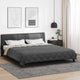 Vidaxl zomer dekbed antraciet en taupe 220 x 240 cm microfiber
