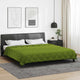 Vidaxl zomer dekbed groen 220 x 200 cm microfiber