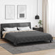 Vidaxl vol jaar dekbed antraciet en taupe 220 x 240 cm microfiber