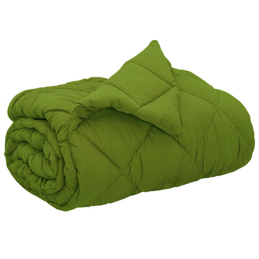 Vidaxl vol jaar dekbed groen 200 x 200 cm microfiber