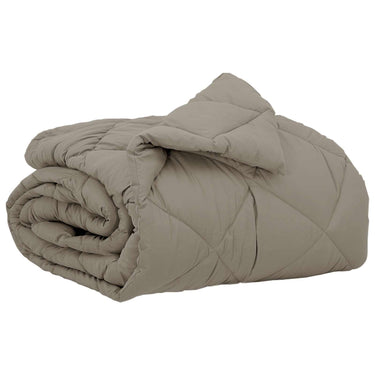Vidaxl vol jaar dekbed lichtgrijs 200 x 135 cm microfiber