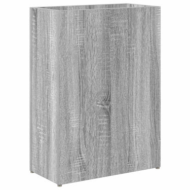 Vidaxl paraplu standaard grijs sonoma 40 x 20 x 55,5 cm bewerkt hout
