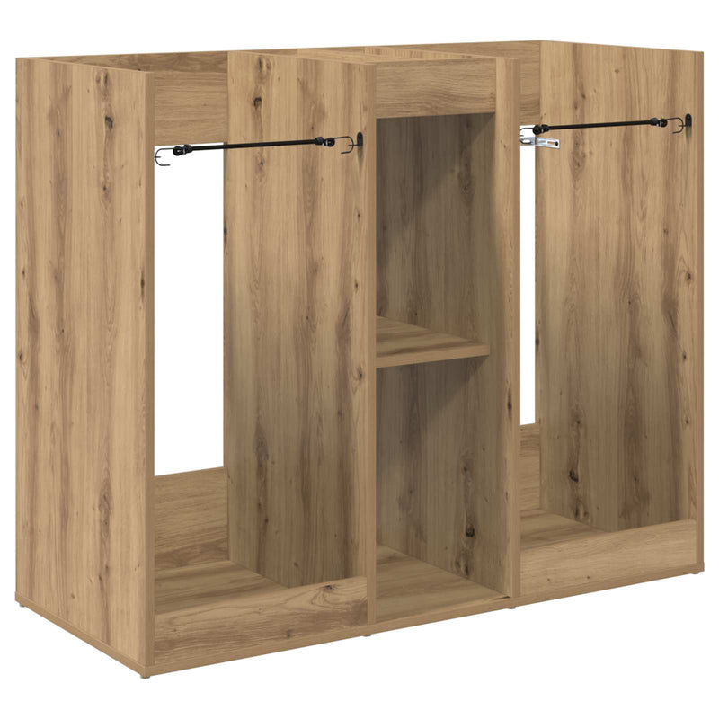 Afbeelding laden in galerijviewer, Vidaxl golfkast effen artisan eiken 102 x 45 x 85,5 cm
