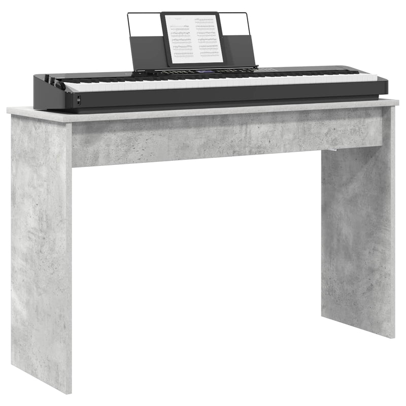 Chargez l'image dans la visionneuse de la galerie, Vidaxl keyboardstand beton grijs 100 x 32 x 64 cm bewerkt hout

