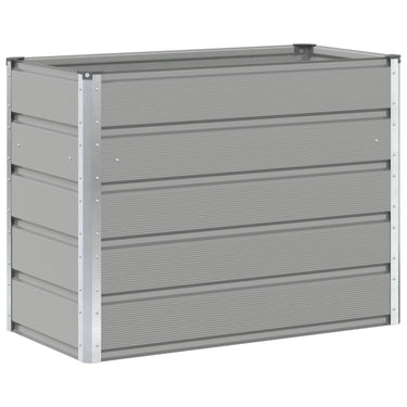 Vidaxl plantenbak lichtgrijs 480 x 50 x 45 cm gegalvaniseerd staal