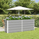 Vidaxl plantenbak lichtgrijs 480 x 50 x 45 cm gegalvaniseerd staal