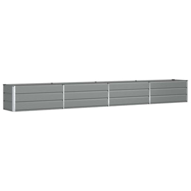 Vidaxl plantenbak lichtgrijs 480 x 50 x 45 cm gegalvaniseerd staal