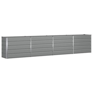 Vidaxl plantenbak lichtgrijs 480 x 50 x 45 cm gegalvaniseerd staal