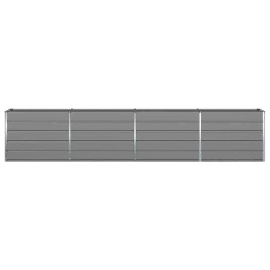 Vidaxl plantenbak lichtgrijs 480 x 50 x 45 cm gegalvaniseerd staal