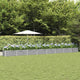 Vidaxl plantenbak lichtgrijs 480 x 50 x 45 cm gegalvaniseerd staal