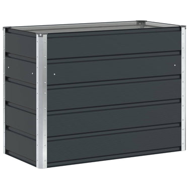 Vidaxl plantenbak antraciet 480 x 50 x 45 cm gegalvaniseerd staal