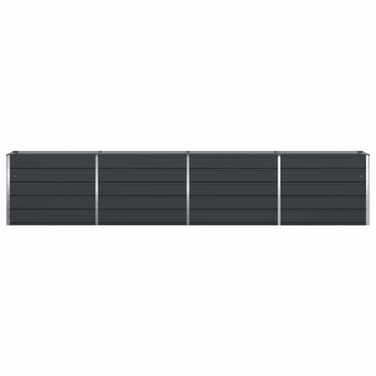 Vidaxl plantenbak antraciet 480 x 50 x 45 cm gegalvaniseerd staal