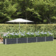 Vidaxl plantenbak antraciet 480 x 50 x 45 cm gegalvaniseerd staal