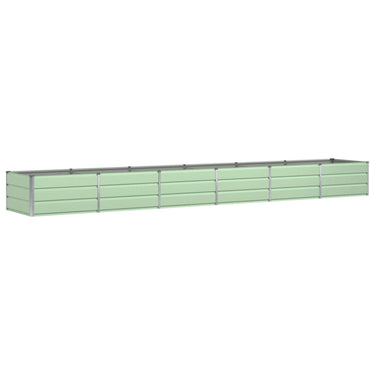 Vidaxl plantenbak groen 480 x 80 x 45 cm staal