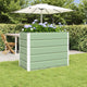 Vidaxl plantenbak pastelgroen 480 x 50 x 45 cm gegalvaniseerd staal