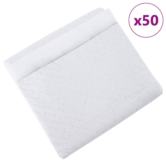 Vidaxl niet-geweven stof huisdier trainingspad 50 pcs 45 x 33 cm