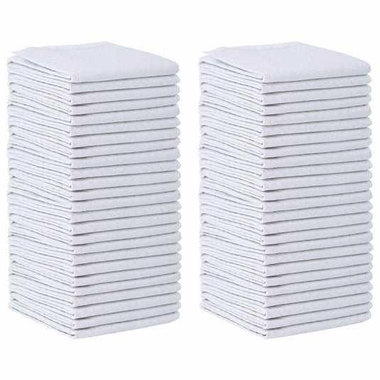 Vidaxl niet-geweven stof huisdier trainingspad 50 pcs 60 x 45 cm