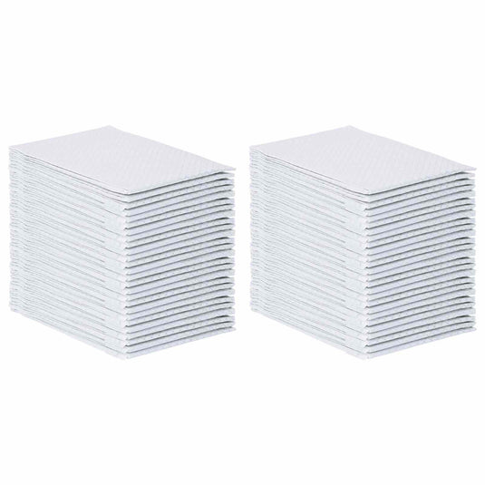 Vidaxl niet-geweven stof huisdier trainingspad 50 pcs 90 x 60 cm