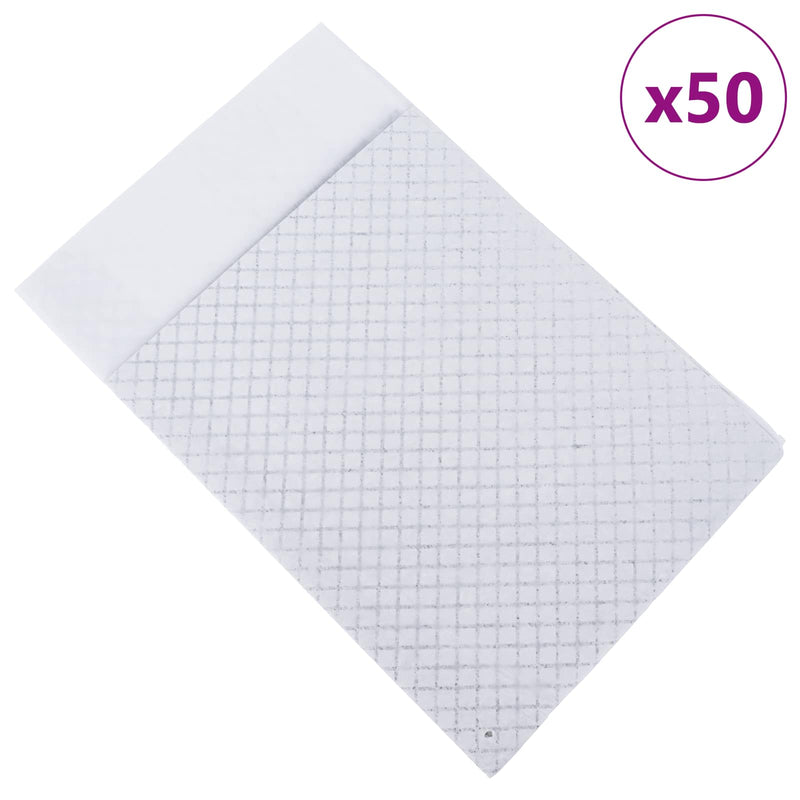 Afbeelding laden in galerijviewer, Vidaxl niet-geweven stof huisdier trainingspad 50 pcs 90 x 60 cm
