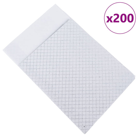 Vidaxl niet-geweven stof huisdier trainingspad 200 pcs 90 x 60 cm