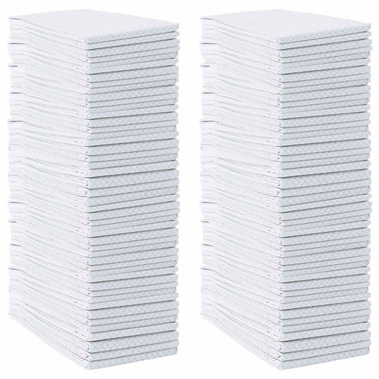 Vidaxl niet-geweven stof huisdier trainingspad 100 pcs 120 x 80 cm
