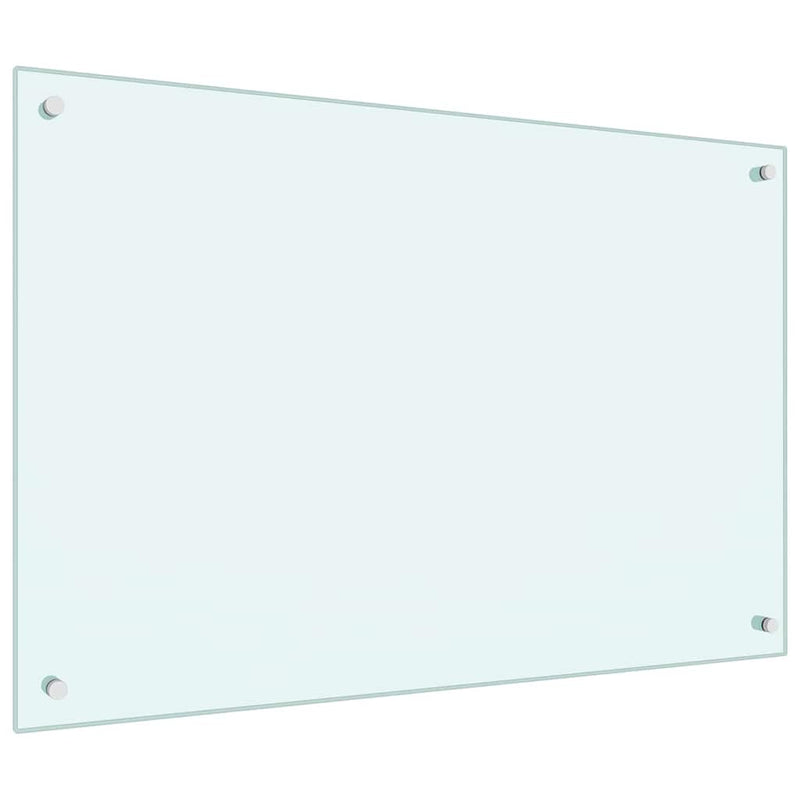 ギャラリービューアに画像をロードする, Vidaxl keuken spatscherm 2 pcs wit 90 x 60 cm gehard glas

