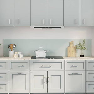 Vidaxl keuken spatscherm 2 pcs wit 100 x 40 cm gehard glas