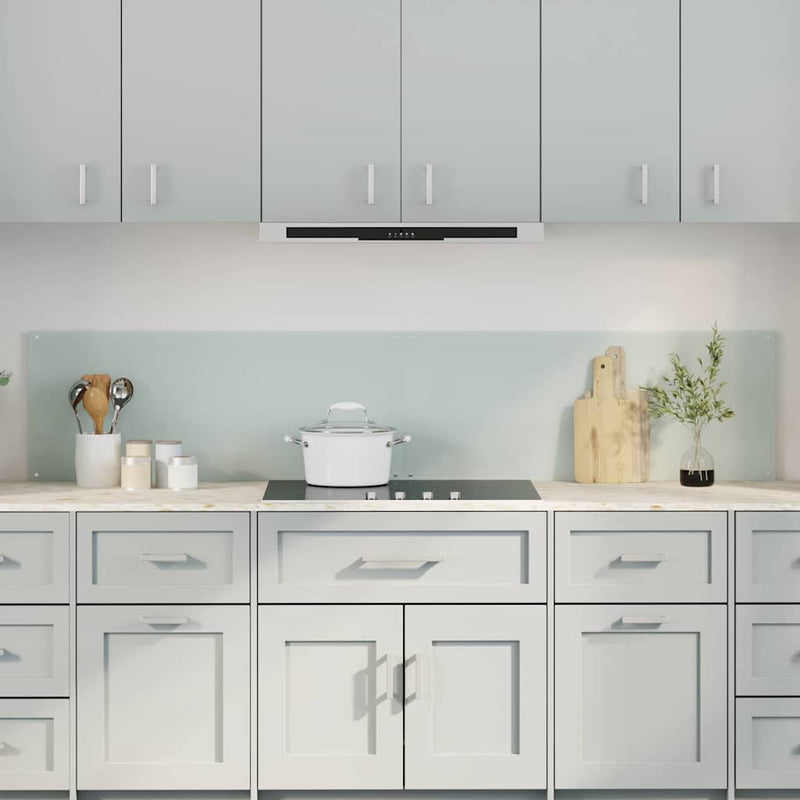 ギャラリービューアに画像をロードする, Vidaxl keuken spatscherm 2 pcs wit 100 x 40 cm gehard glas
