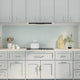 Vidaxl keuken spatscherm 2 pcs wit 100 x 60 cm gehard glas