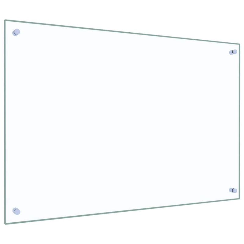 Afbeelding laden in galerijviewer, Vidaxl keuken spatscherm 2 pcs doorzichtig 90 x 60 cm gehard glas
