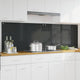 Vidaxl keuken spatscherm 2 pcs donkergrijs 100 x 60 cm gehard glas