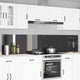 Vidaxl keuken spatscherm 2 pcs donkergrijs 120 x 50 cm gehard glas