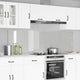 Vidaxl keuken achterwand 2 pcs doorzichtig 100 x 60 cm gehard glas