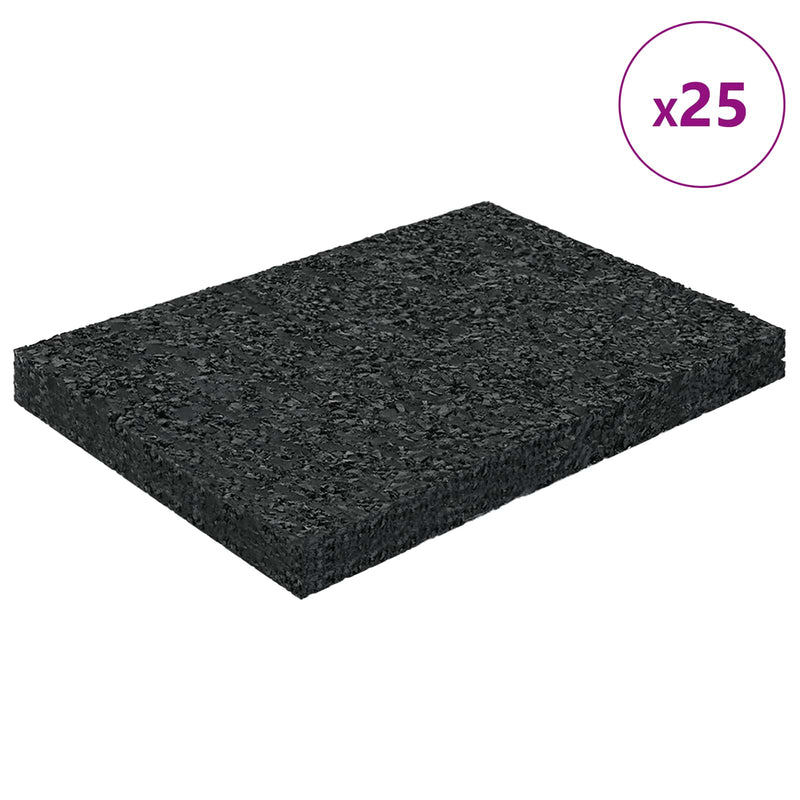 Afbeelding laden in galerijviewer, Vidaxl rubberen pad zwart rubber
