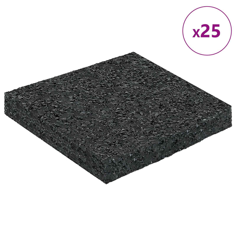 Afbeelding laden in galerijviewer, Vidaxl rubberen pad zwart rubber
