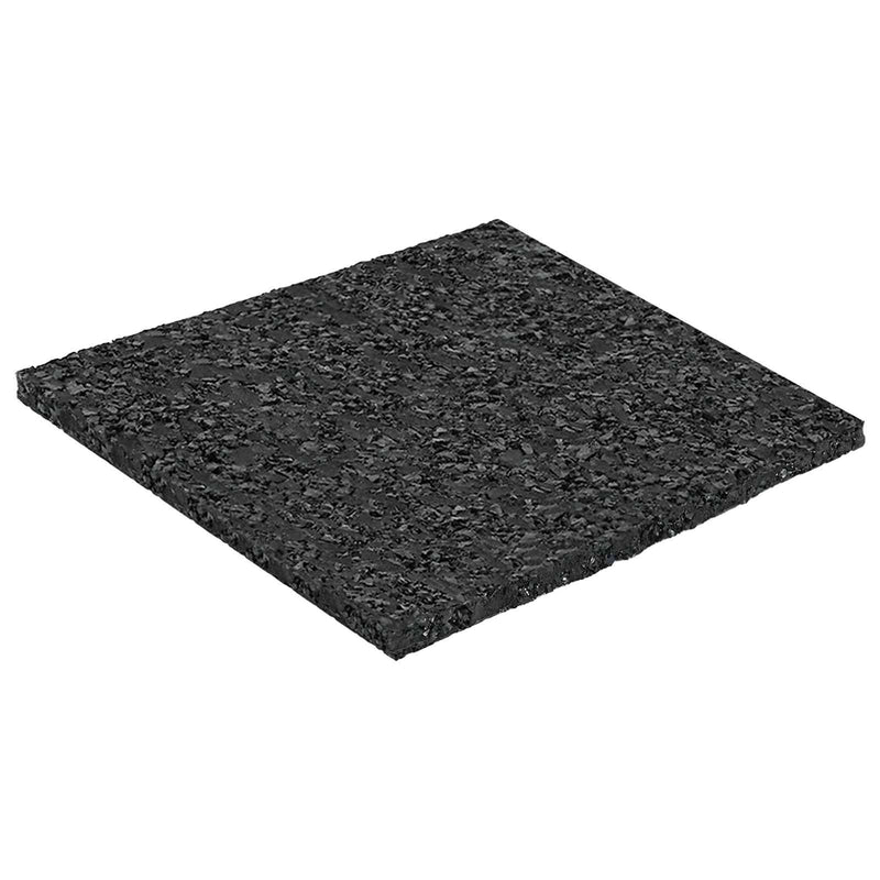 Chargez l'image dans la visionneuse de la galerie, Vidaxl rubber granulaat patio pad zwart 9 x 9 x 0,3 cm rubber
