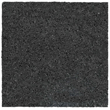 Vidaxl rubberen pad zwart rubber