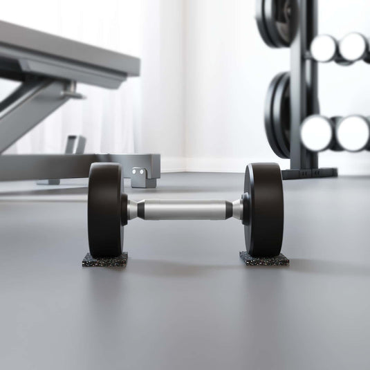 Vidaxl rubberen roller zwart 200 x 8 x 1 cm rubber