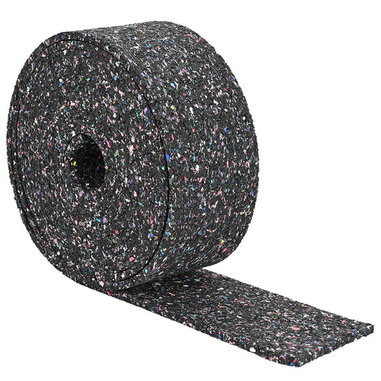 Vidaxl rubberen roller zwart 500 x 10 x 0,3 cm rubber