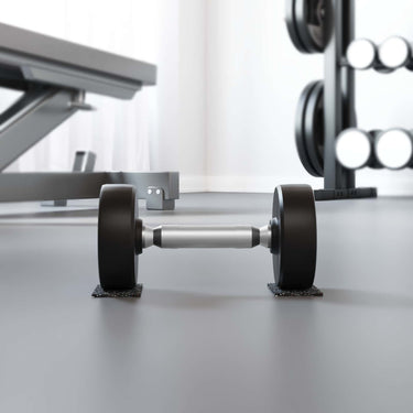 Vidaxl rubberen roller zwart rubber